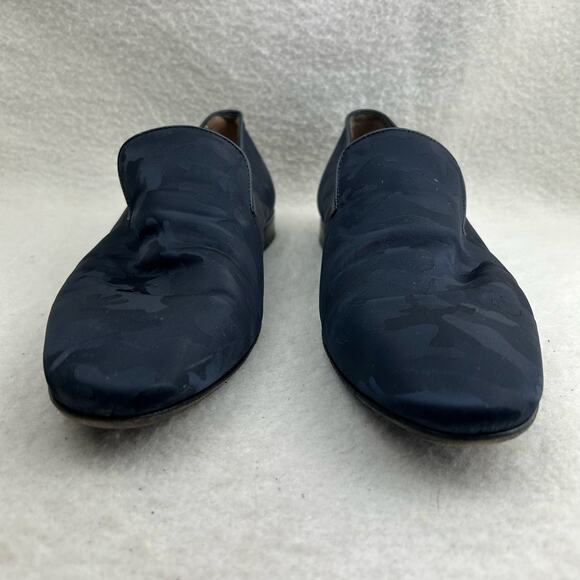 Paul Stuart Portland Men's Blue Navy Camo Venetian Loafers Formal Slip-On Sz 10M - Picture 13 of 13